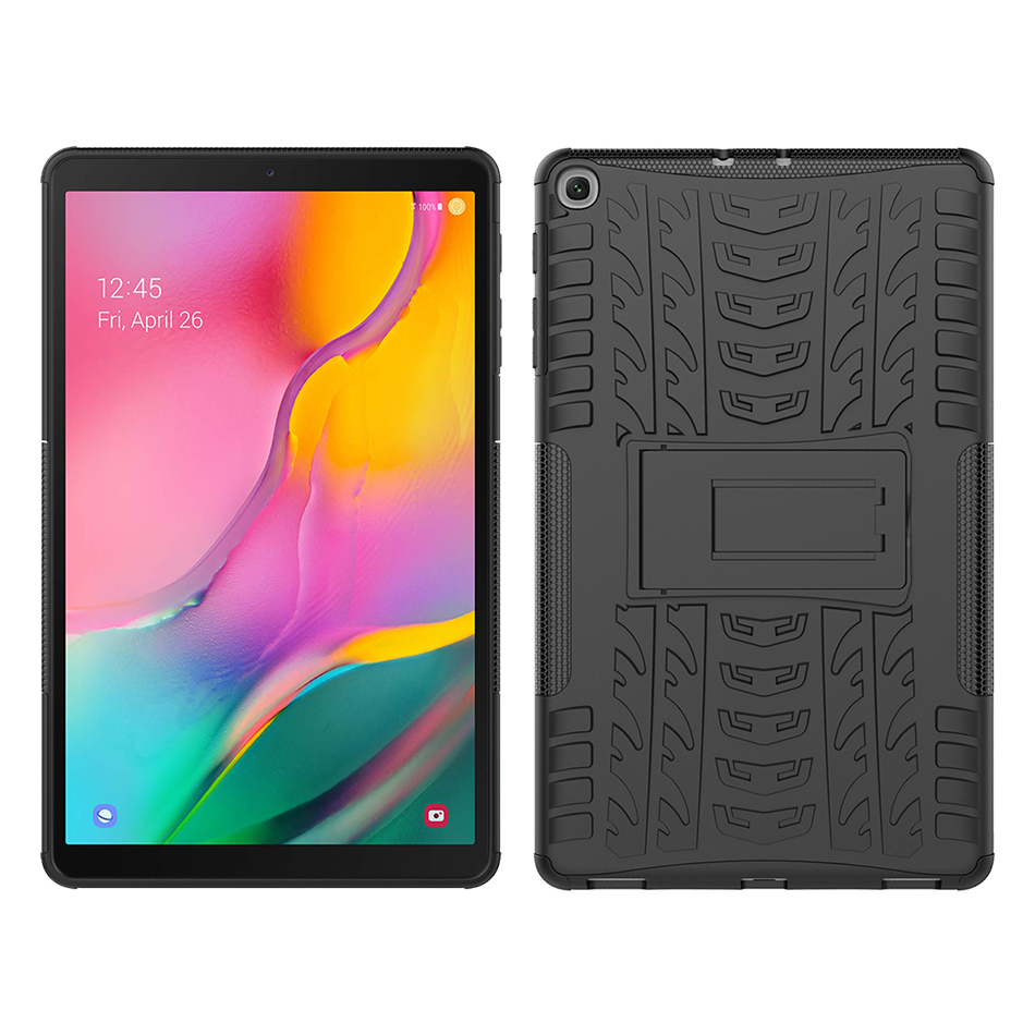 Dual Layer Tough Shockproof Case & Stand for Samsung Galaxy Tab A 10.1 (2019)